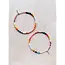 On the Lookout OTL Serpent Hoops- Poppy