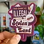 YAMZ: World of Color No One Is Illegal On Stolen Land Sticker