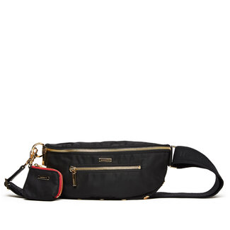 Hammitt Charles Crossbody Med-Black Nylon Cargo-G