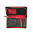 Hammitt Bryant Wallet-Black Nylon Cargo-G-Red Zip