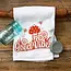 Two Little Fruits Good Vibes Mushroom Cotton Tea Towel