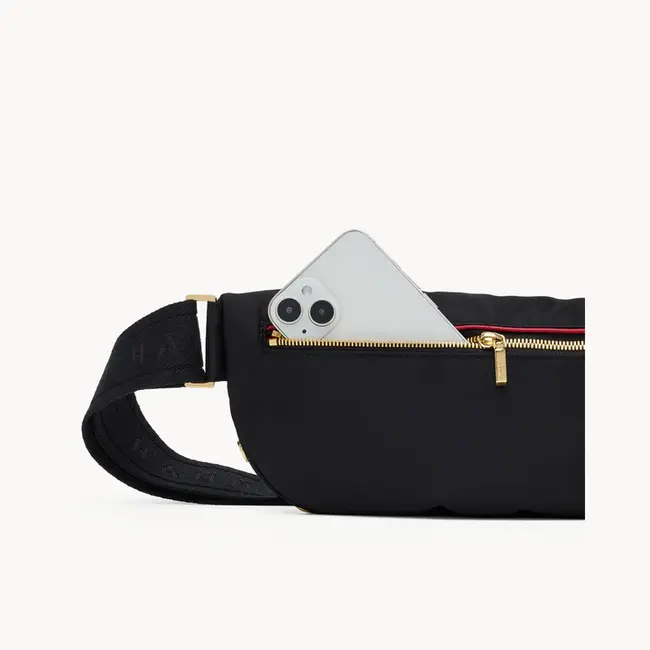 Hammitt Charles Crossbody Med-Black Nylon Cargo-G