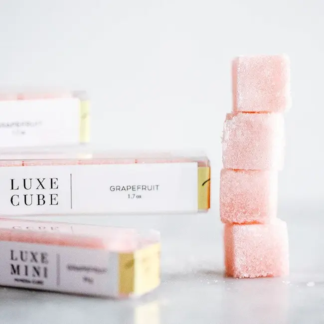 TEASPRESSA | LUXE Mixer Cube Mixology Cube Mini- Grapefruit