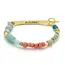 Scout Hidden Message Bracele- Crushing It/Amazonite/Gold