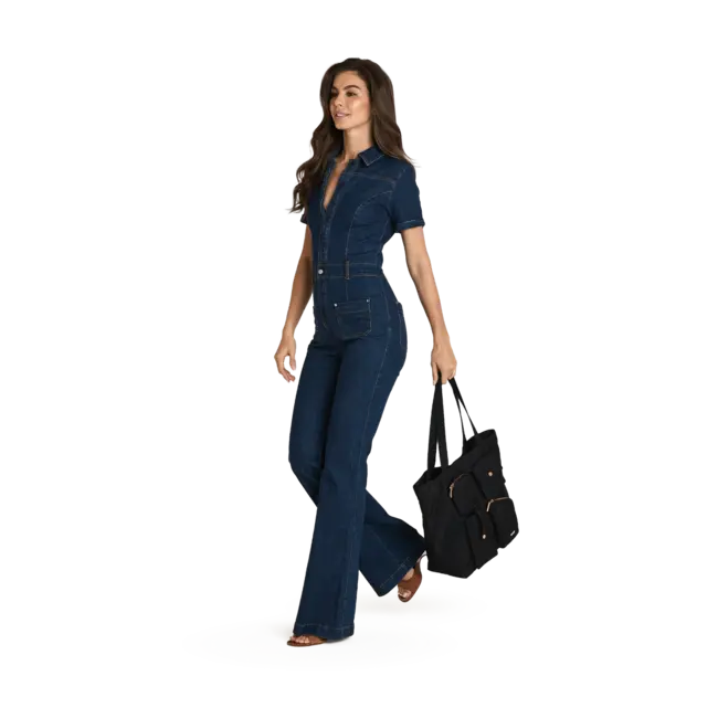Hammitt Josie Tote-Black Nylon Cargo-G