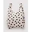Baggu Standard Baggu - Cream and Black Polka Dot