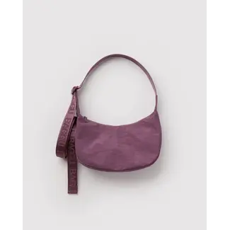 Baggu Small Nylon Crescent Bag - Wild Plum