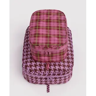 Baggu Packing Cube Set - Check Mix