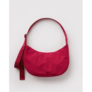 Baggu Medium Nylon Crescent Bag - Cherry