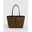 Baggu Large Nylon Reversible Tote - Leopard Mix