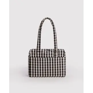 Baggu Everyday Cloud Bag - Black and Cream Gingham