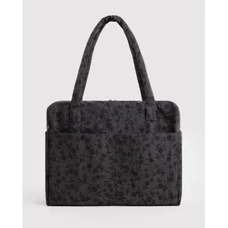 Baggu Cloud Carry-on - Charcoal Ditsy Floral