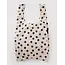Baggu Big Baggu - Cream and Black Polka Dot