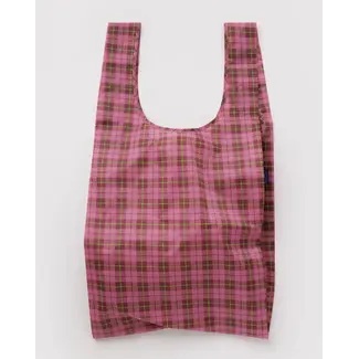 Baggu Big Baggu - Azalea Pink Tartan