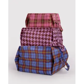 Baggu 3D Zip Set - Check Mix