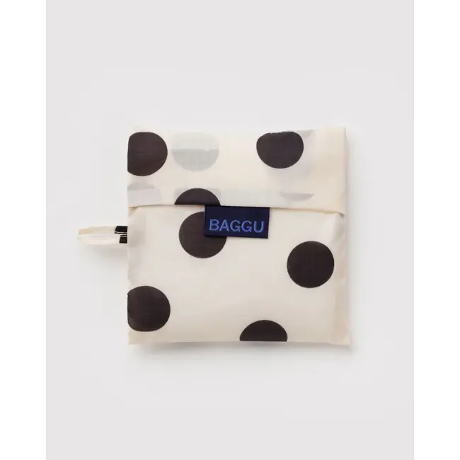 Baggu Standard Baggu - Cream and Black Polka Dot