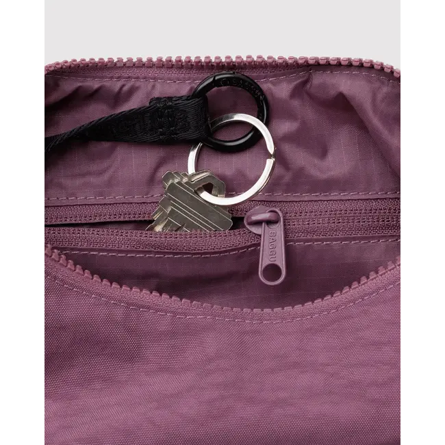 Baggu Small Nylon Crescent Bag - Wild Plum