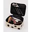 Baggu Small Cosmetic Case - Cream and Black Polka Dot