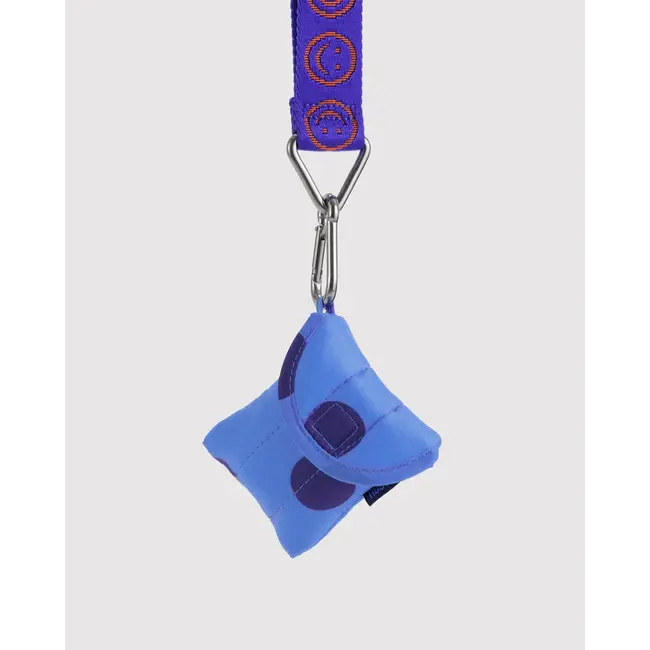 Baggu Puffy Earbuds Case - Blue Polka Dot