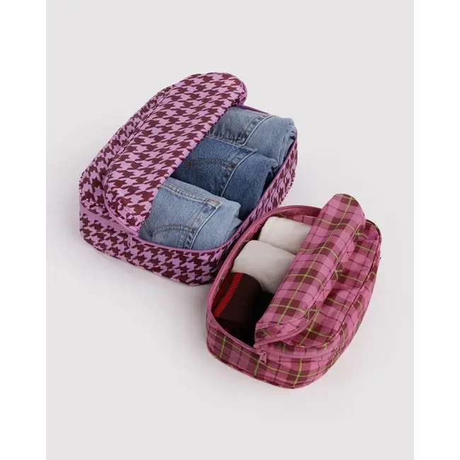 Baggu Packing Cube Set - Check Mix