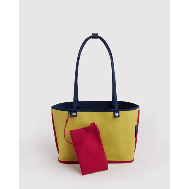 Baggu Medium Nylon Reversible Tote - Navy Mix