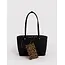 Baggu Medium Nylon Reversible Tote - Leopard Mix