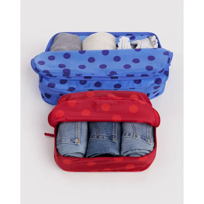 Baggu Large Packing Cube Set - Polka Dot Mix