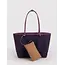 Baggu Large Nylon Reversible Tote - Wild Plum Mix