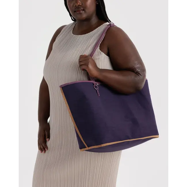 Baggu Large Nylon Reversible Tote - Wild Plum Mix