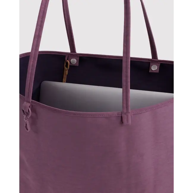 Baggu Large Nylon Reversible Tote - Wild Plum Mix