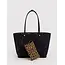 Baggu Large Nylon Reversible Tote - Leopard Mix