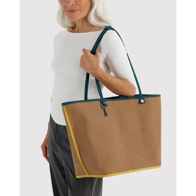 Baggu Large Nylon Reversible Tote - Deep Sea Mix