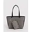 Baggu Large Nylon Reversible Tote - Black Mix