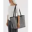 Baggu Large Nylon Reversible Tote - Black Mix