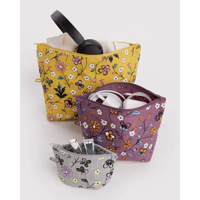 Baggu Go Pouch Set - Wildwood Mix