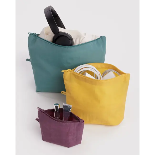 Baggu Go Pouch Set - Jewel Mix