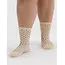 Baggu Crew Sock - Micro Cream and Black Polka Dot