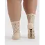 Baggu Crew Sock - Micro Cream and Black Polka Dot