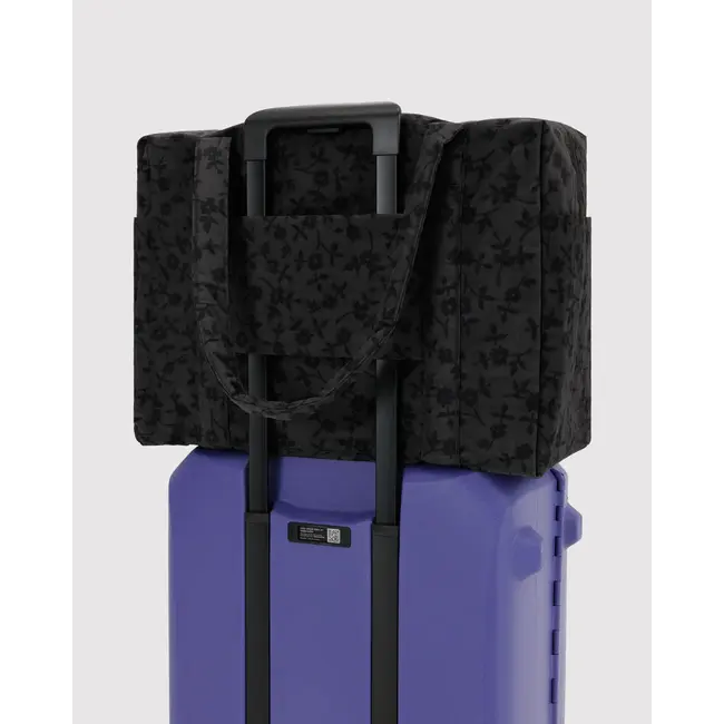 Baggu Cloud Carry-on - Charcoal Ditsy Floral