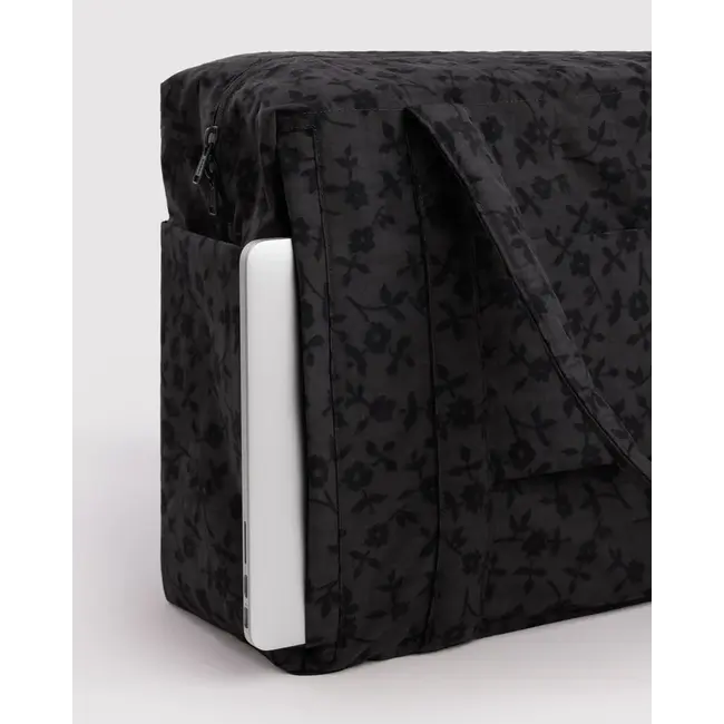 Baggu Cloud Carry-on - Charcoal Ditsy Floral