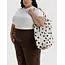 Baggu Big Baggu - Cream and Black Polka Dot