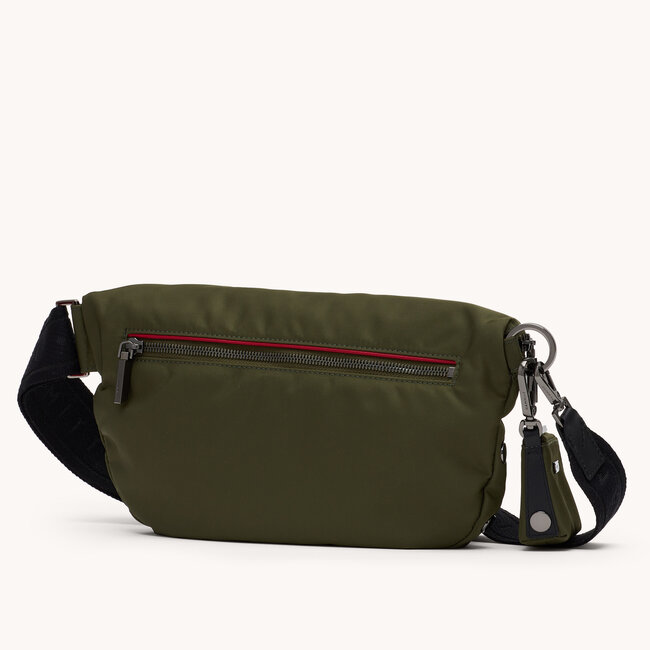 Hammitt Charles Crossbody Large- Jade Nylon/Gunmetal