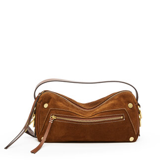 Hammitt Doxie Med- Cinnamon Suede- AG