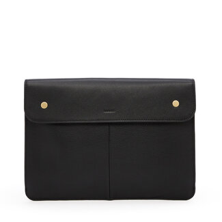Hammitt Miranda Laptop Sleeve 16- Black- BG
