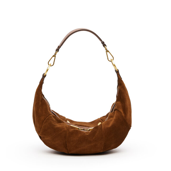 Hammitt Erica Med- Cinnamon Suede- AG