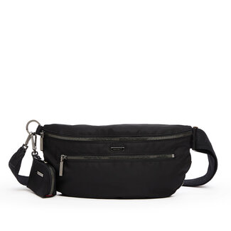 Hammitt Charles Crossbody Lrg- Black Nylon- GM