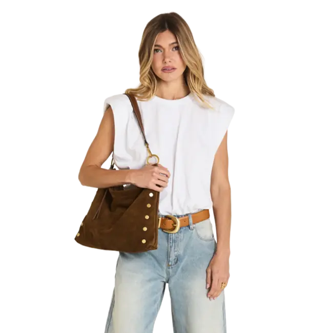 Hammitt Kyle Lrg- Cinnamon Suede- AG