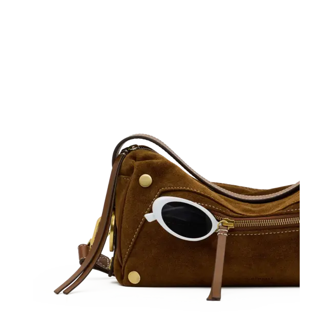Hammitt Doxie Med- Cinnamon Suede- AG