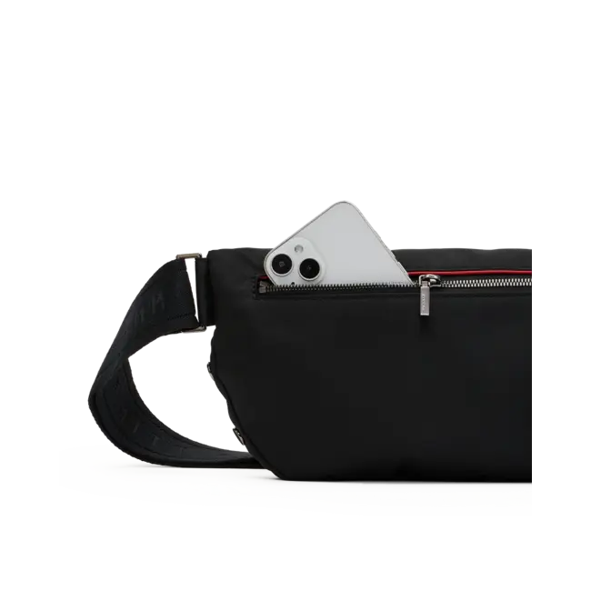 Hammitt Charles Crossbody Lrg- Black Nylon- GM