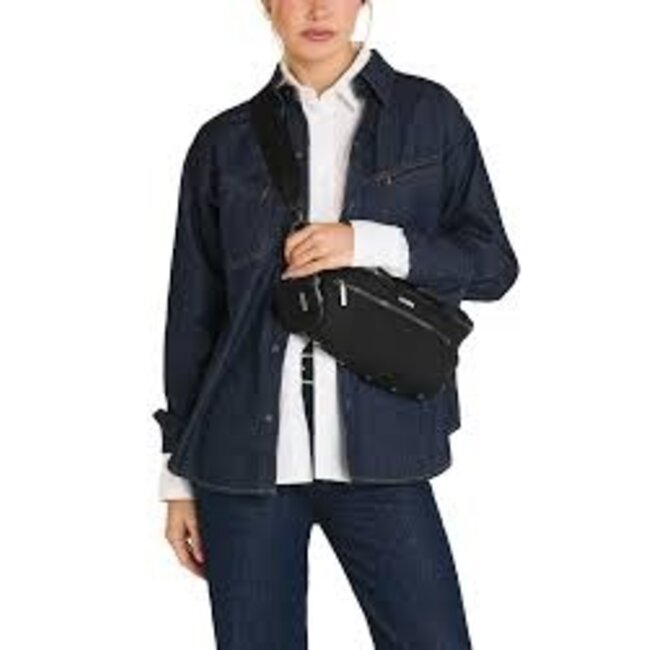 Hammitt Charles Crossbody Lrg- Black Nylon- GM
